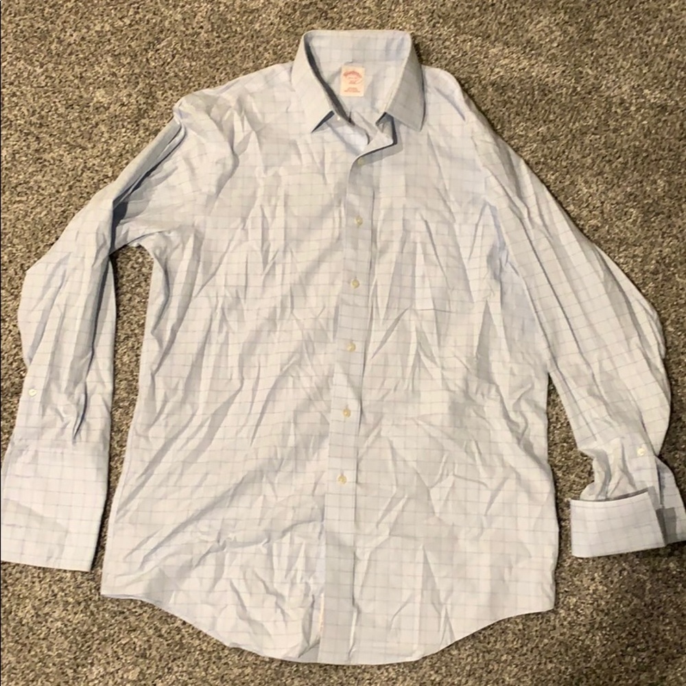 Brooks Brothers 346 french-cuff dress shirt